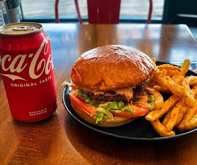 Smash Burger Combo.