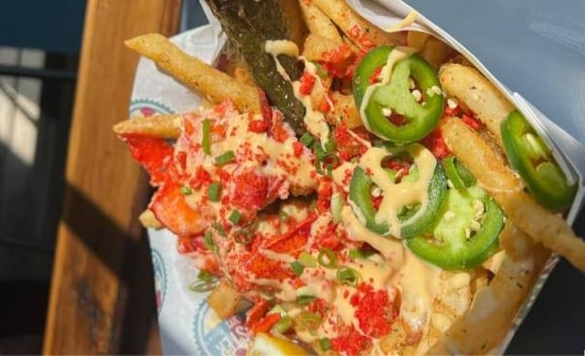 Flaming Hot Lobster Fries.
