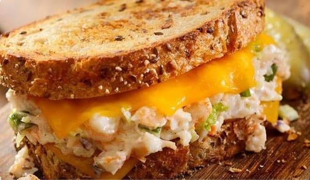 Crab Grilled Cheese.